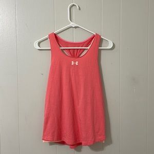 Under Armour Coral Layer Athletic Tank Top